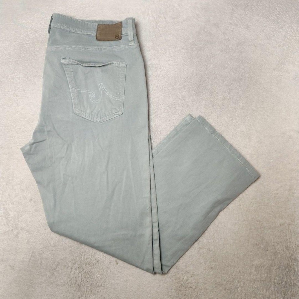Adriano Goldschmied Pants Mens 38x30 Green Chino The Graduate Tailored‎ Leg